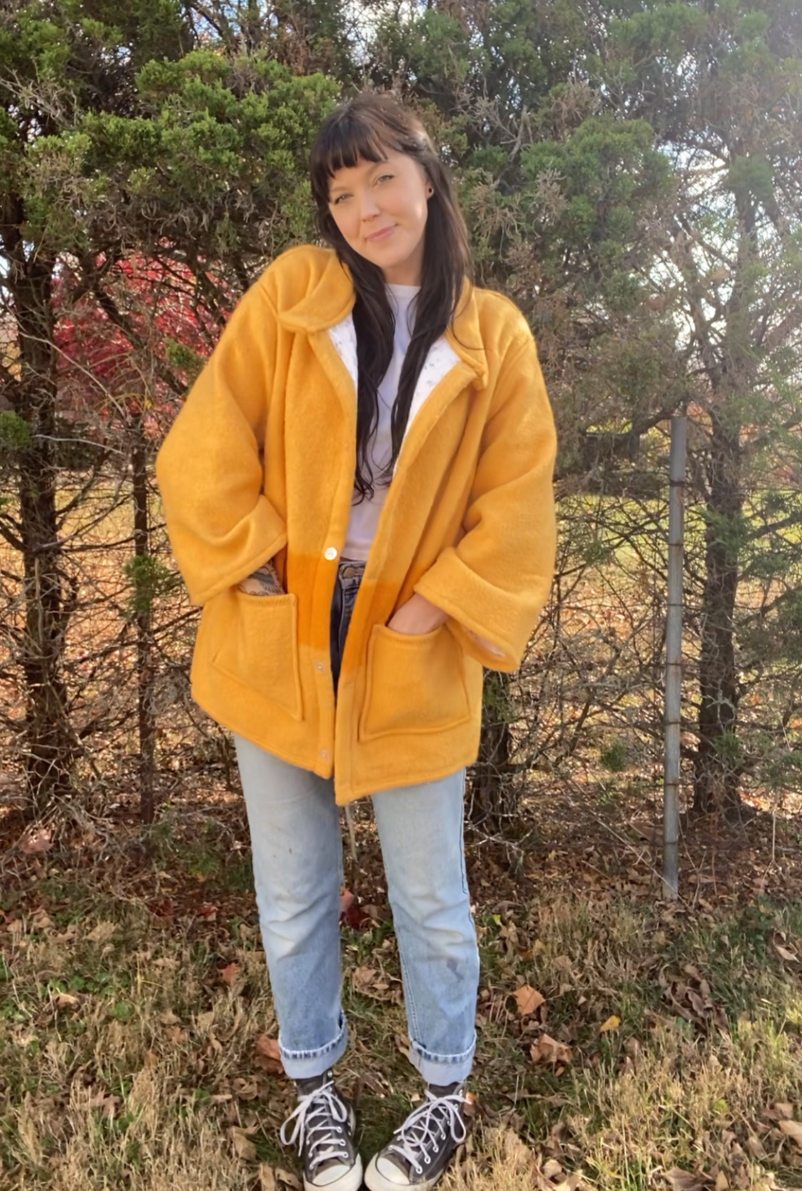 Upcycled Wool Blend Jacket