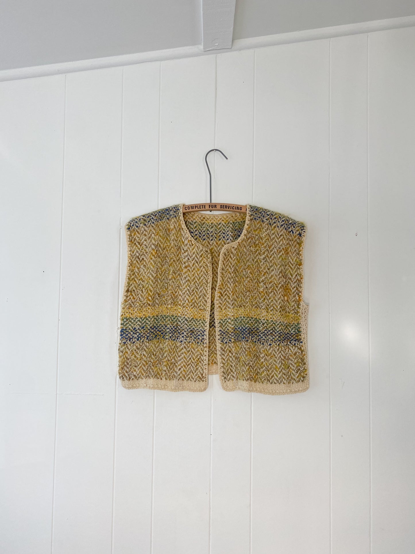 Vintage Hand-Knit Vest