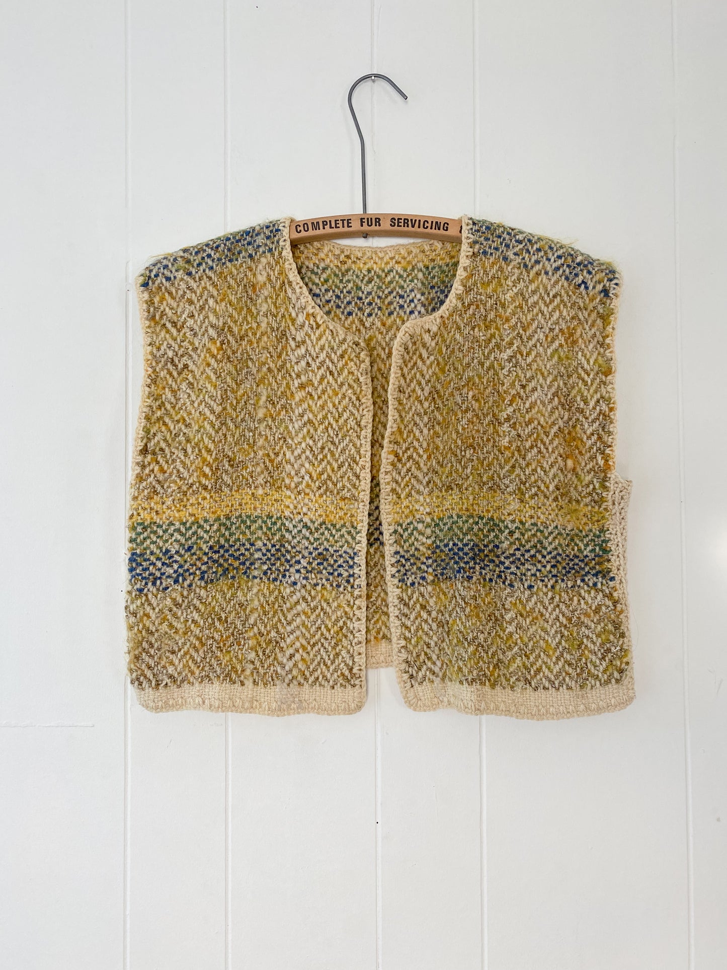 Vintage Hand-Knit Vest