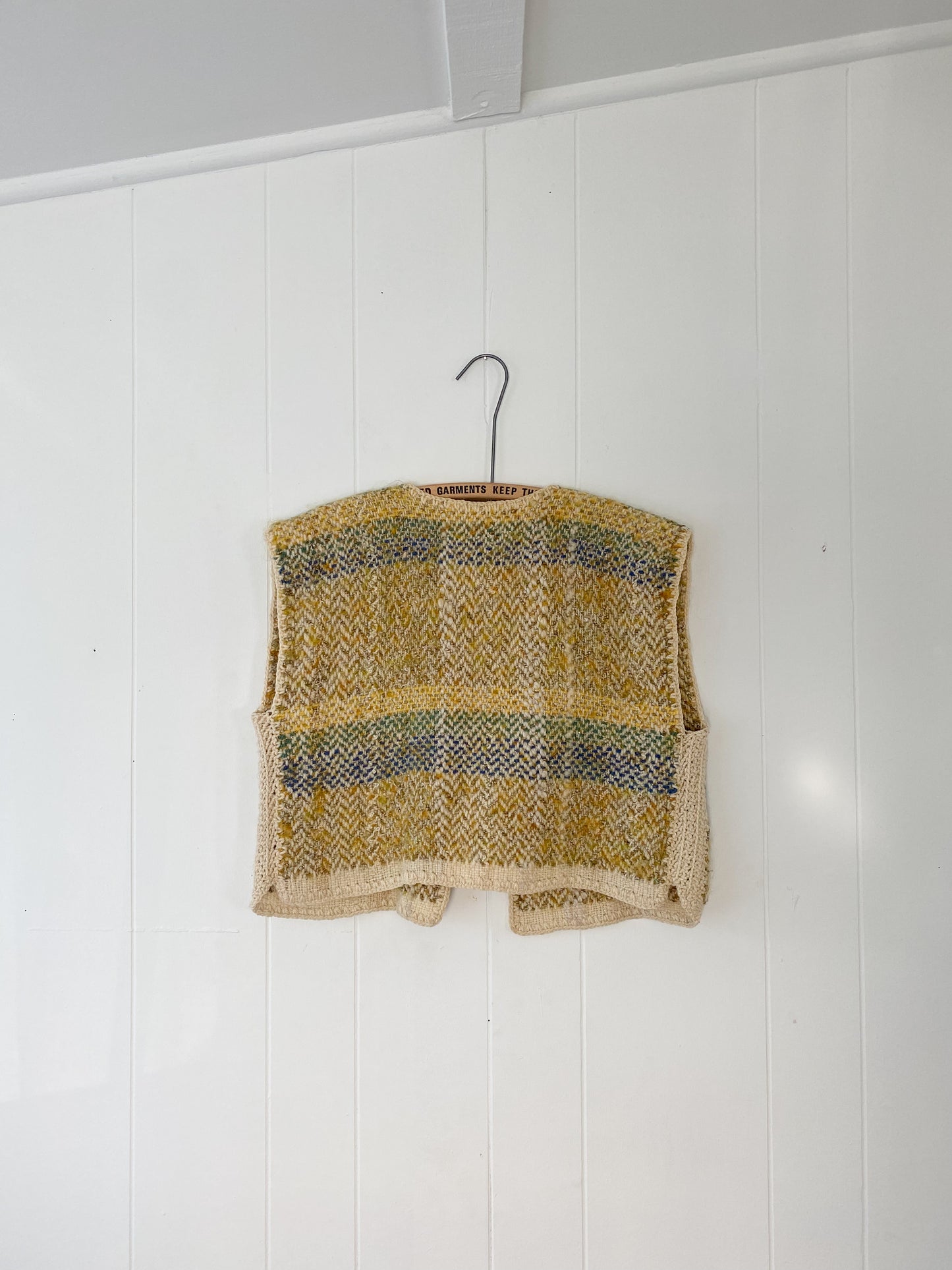 Vintage Hand-Knit Vest