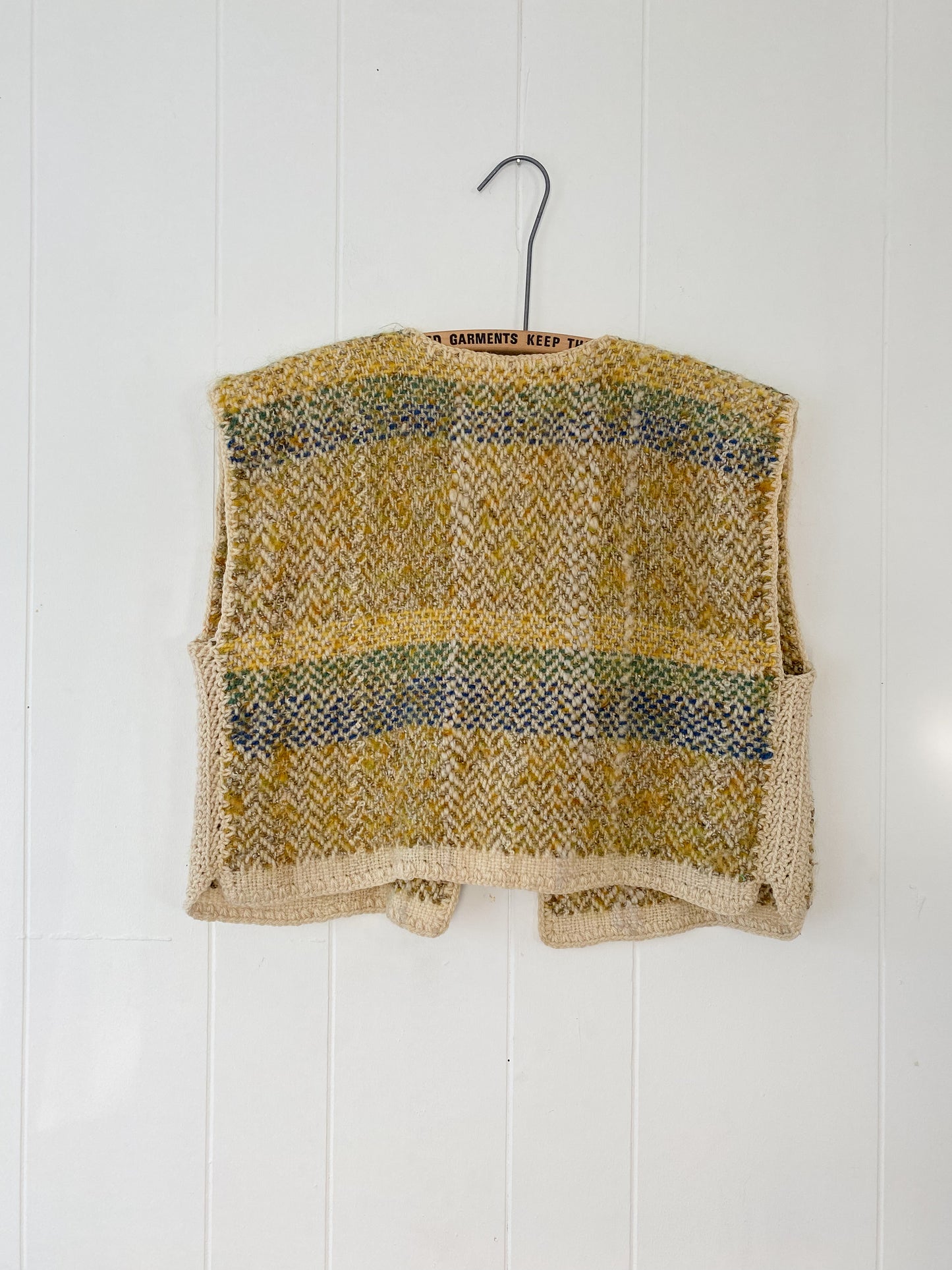 Vintage Hand-Knit Vest