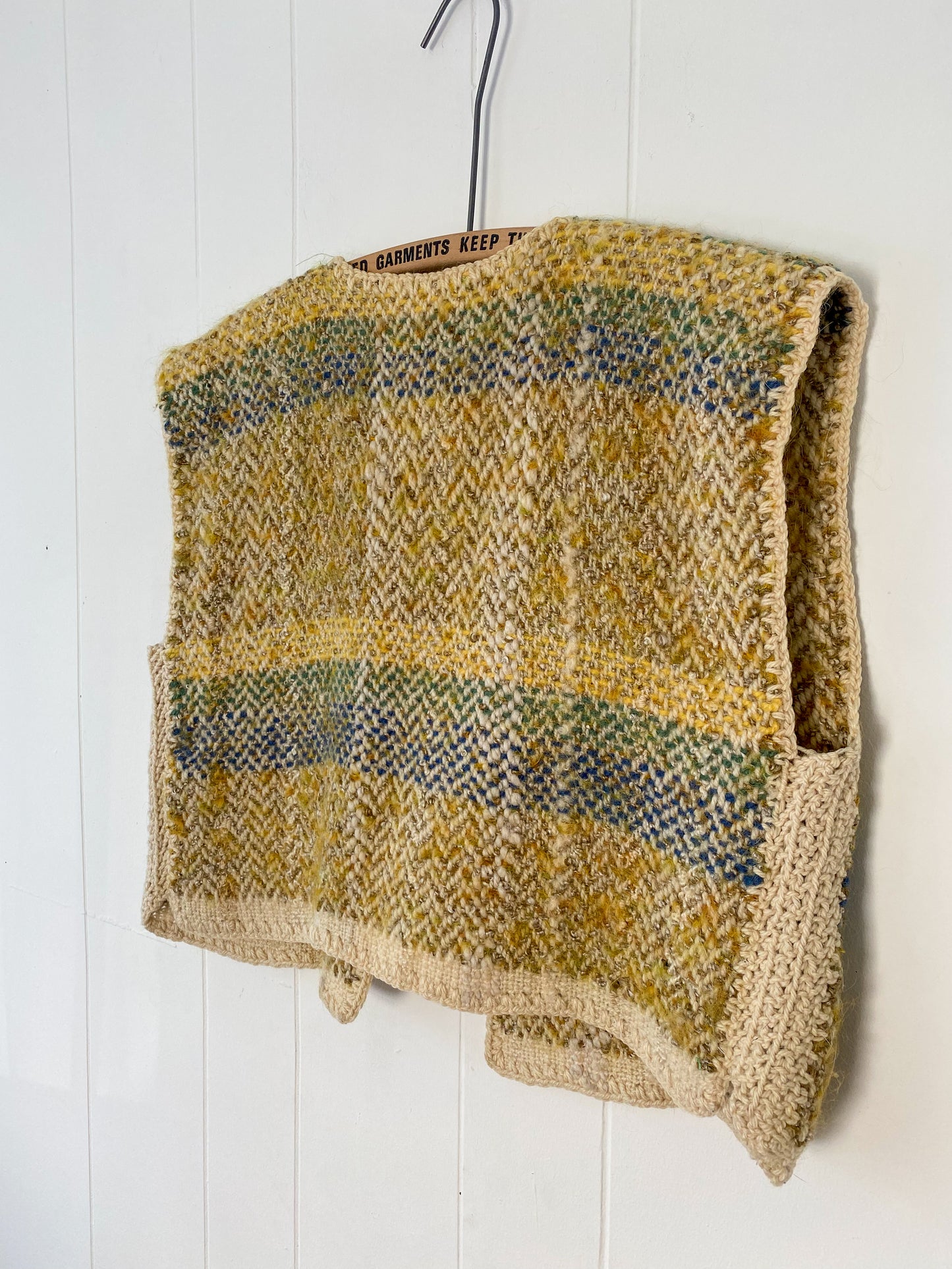Vintage Hand-Knit Vest