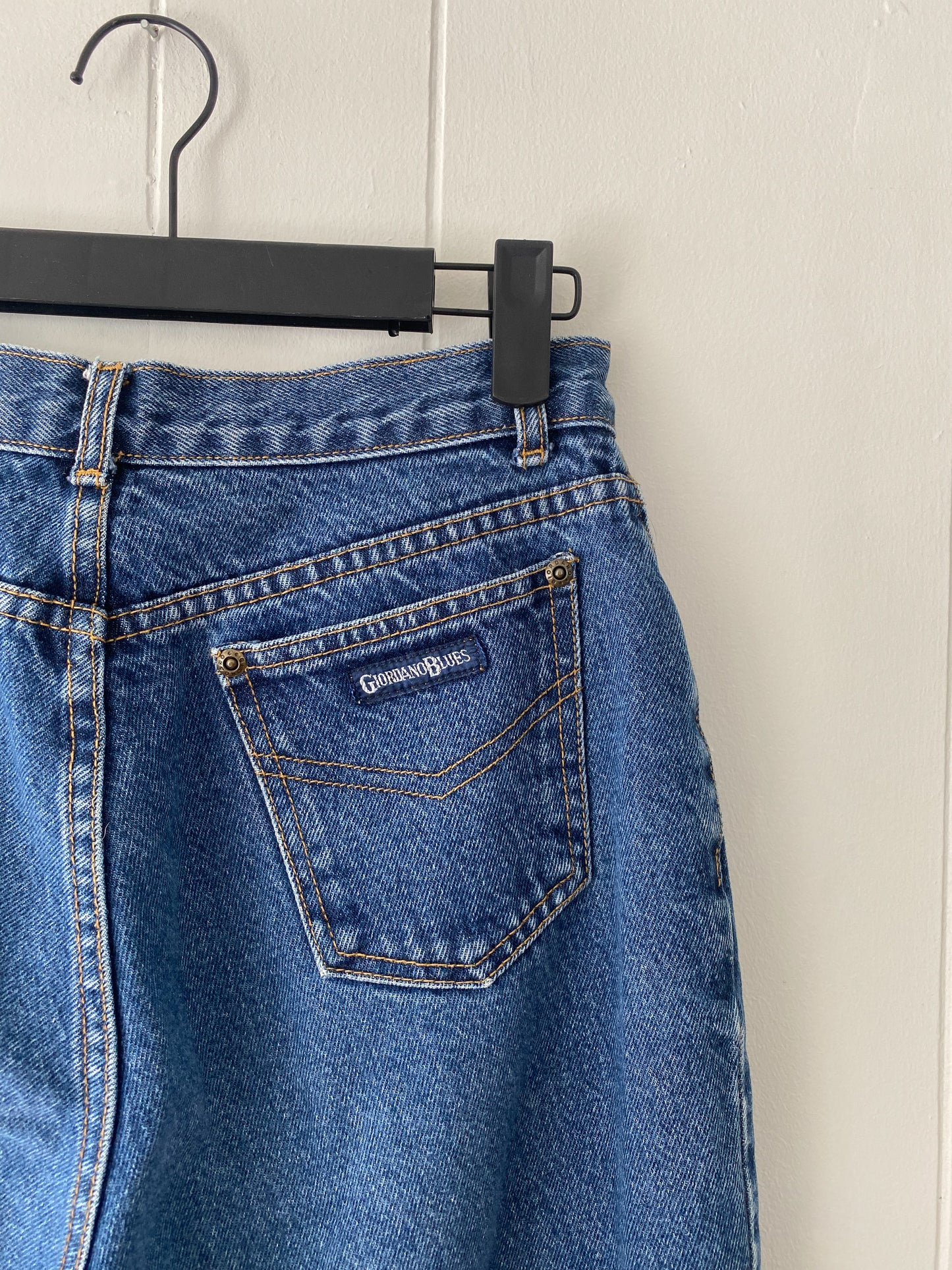 28"W Vintage Giordano Blues High Rise Jeans