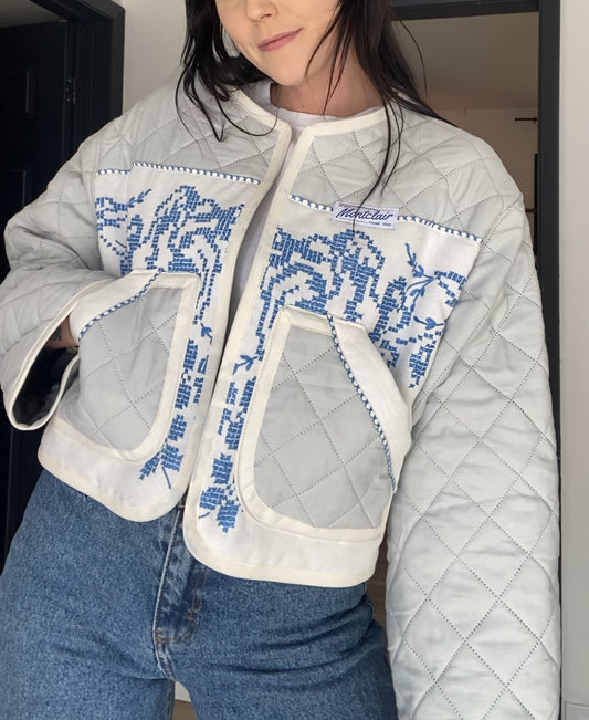 Upcycled Embroidered Jacket