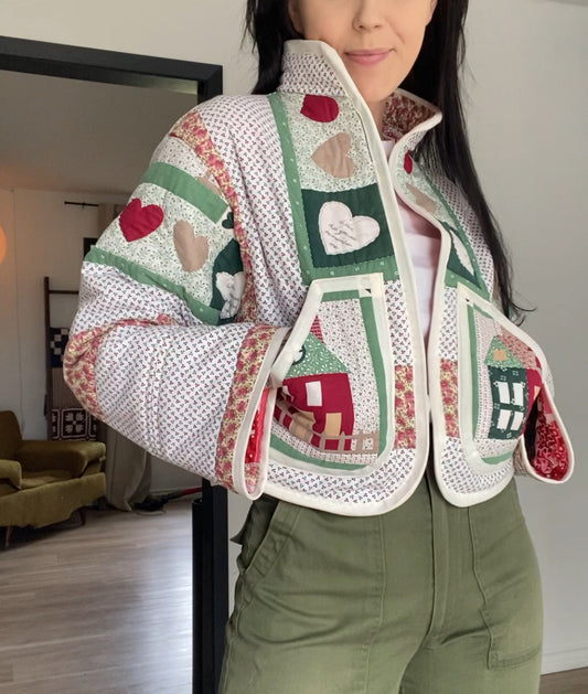 Upcycled Quilt Jacket