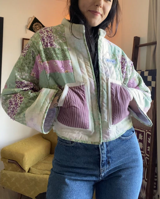 Upcycled Quilt Jacket
