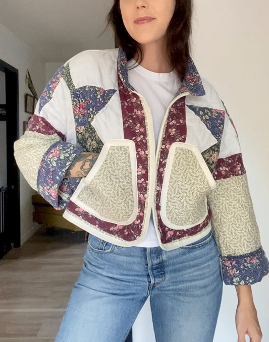 Upcycled Quilt Jacket