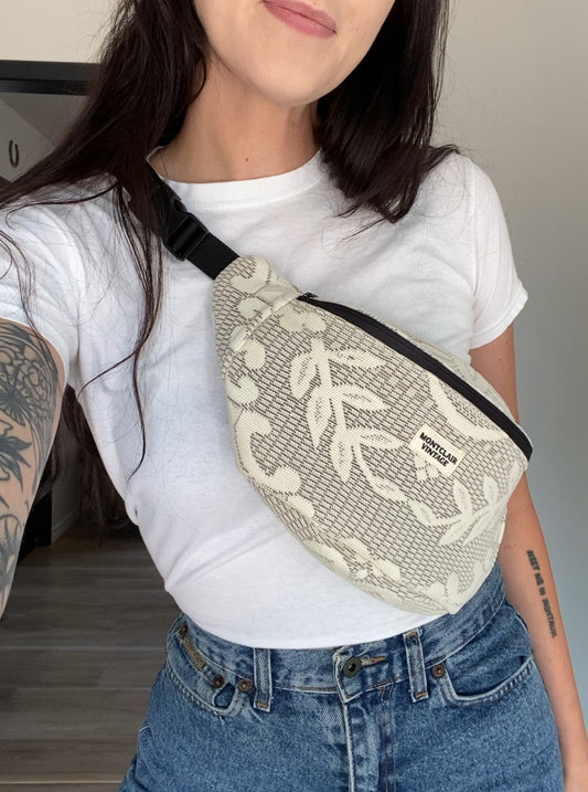 Upcycled Lace Fanny Pack