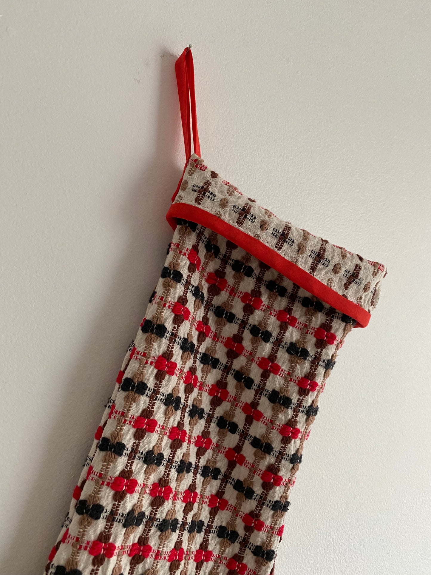 Upcycled Christmas Stocking