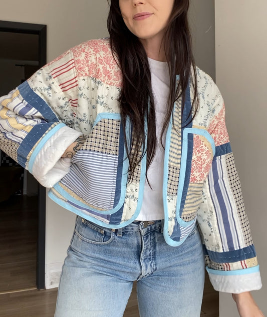 Upcycled Quilt Jacket
