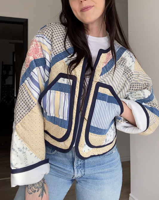 Upcycled Quilt Jacket