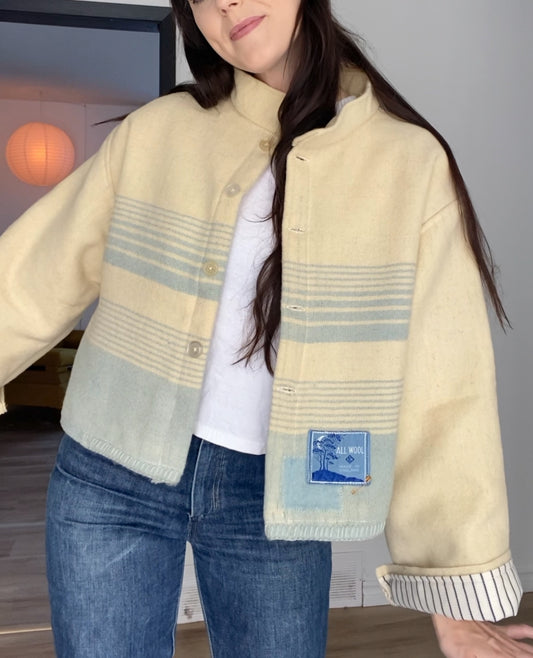 Upcycled Vintage Wool Jacket