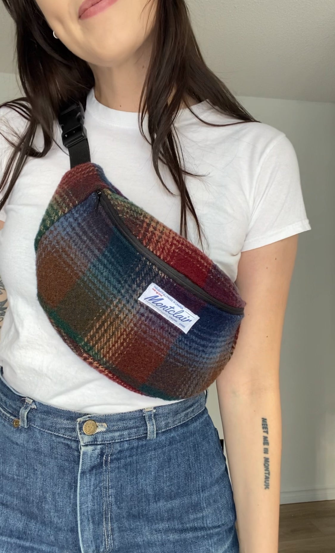 Upcycled Pendleton Wool Fanny Pack