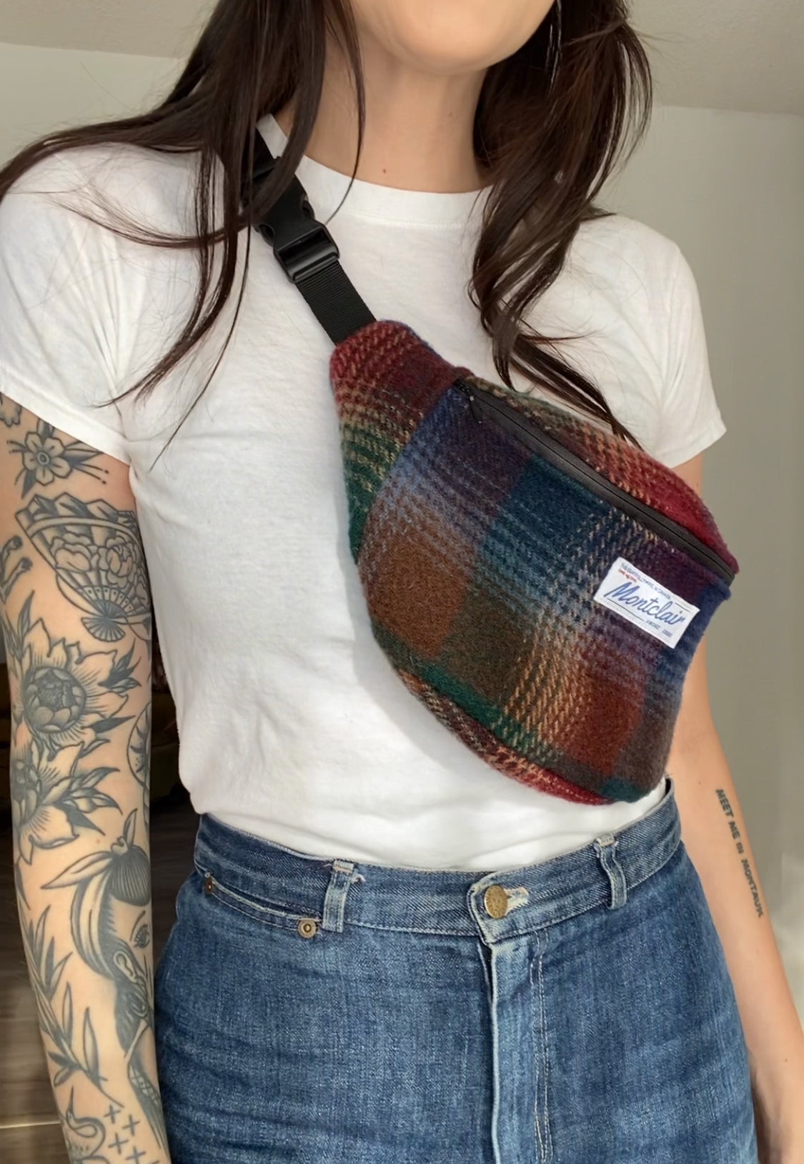 Upcycled Pendleton Wool Fanny Pack