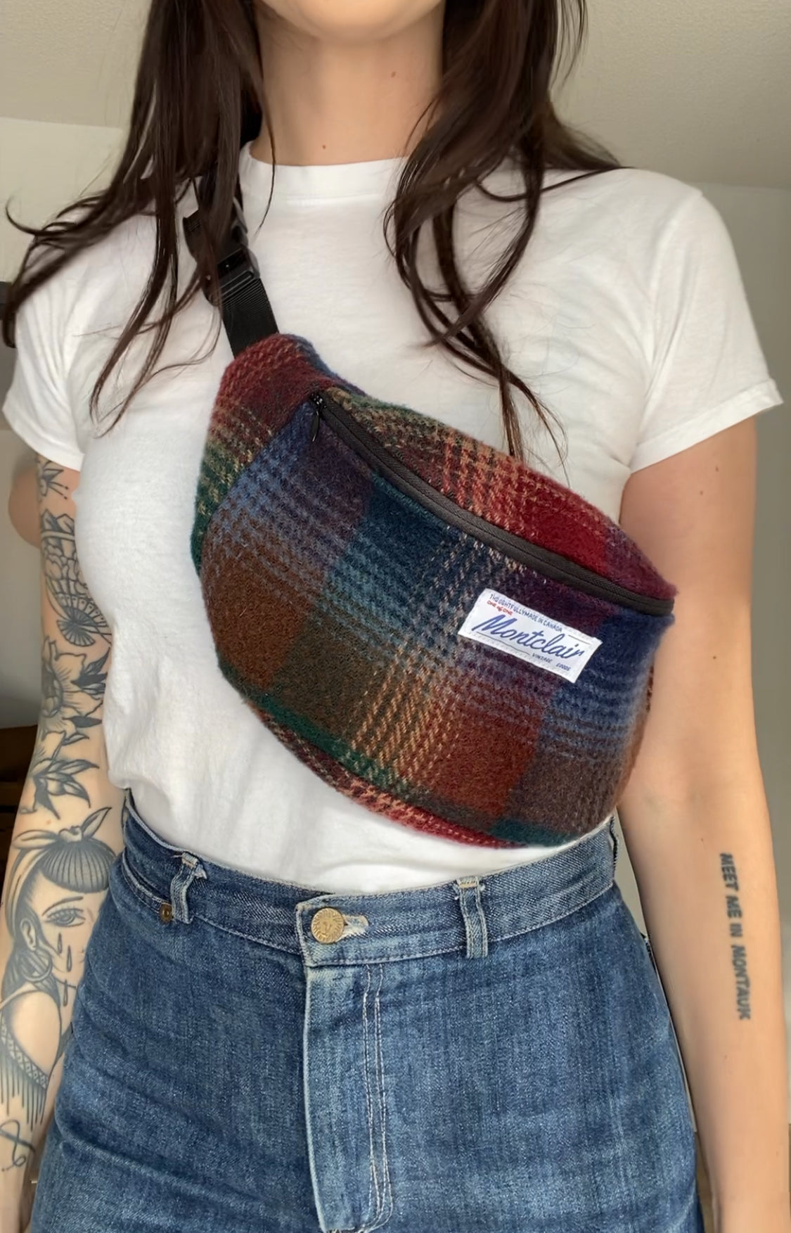 Upcycled Pendleton Wool Fanny Pack