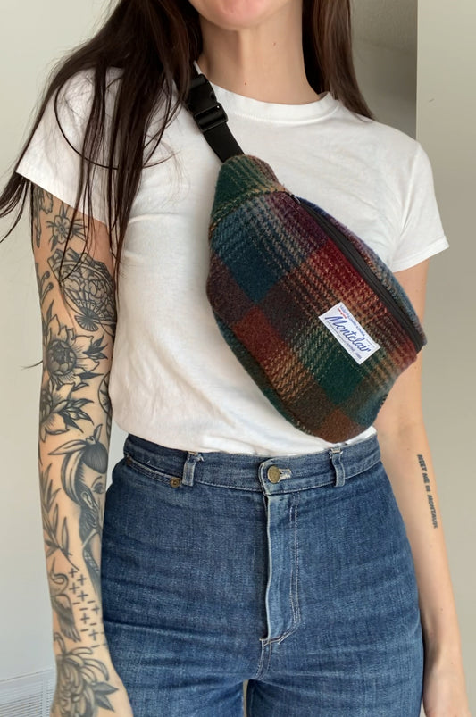 Upcycled Pendleton Wool Fanny Pack