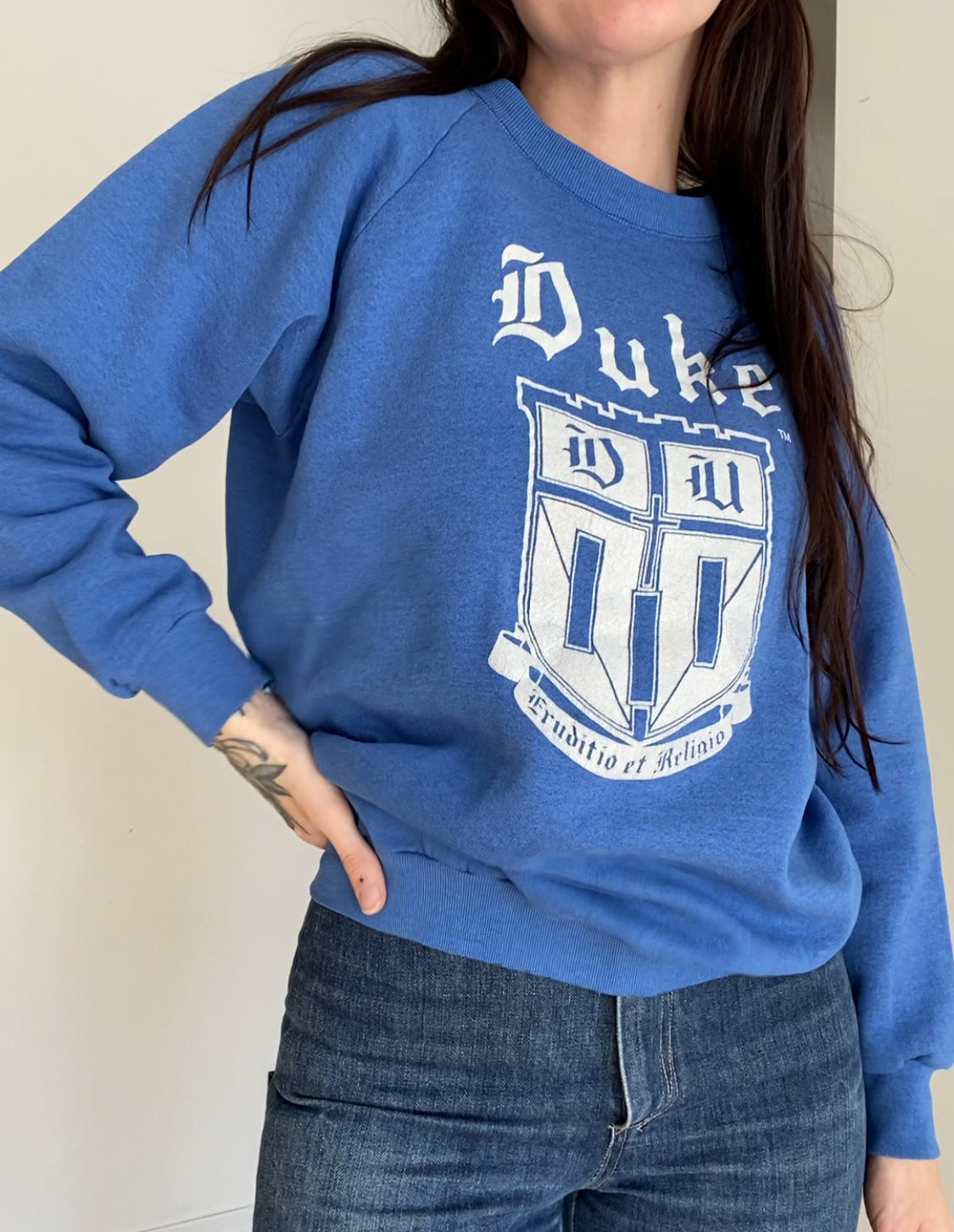 Vintage Duke Crewneck Sweater