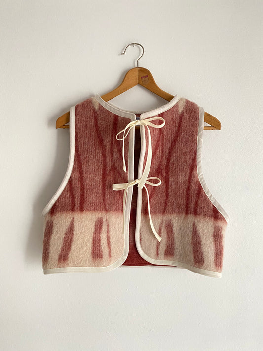 Upcycled Vintage Wool Vest