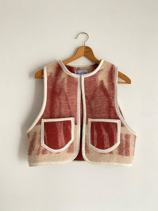 Upcycled Vintage Wool Vest