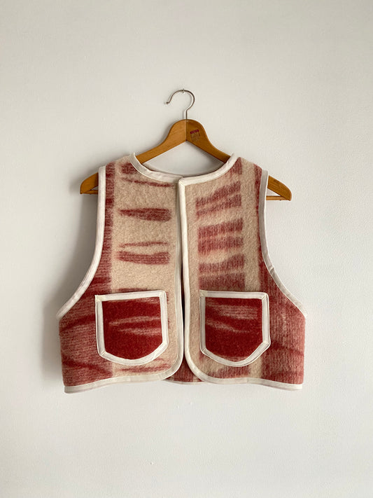 Upcycled Vintage Wool Vest