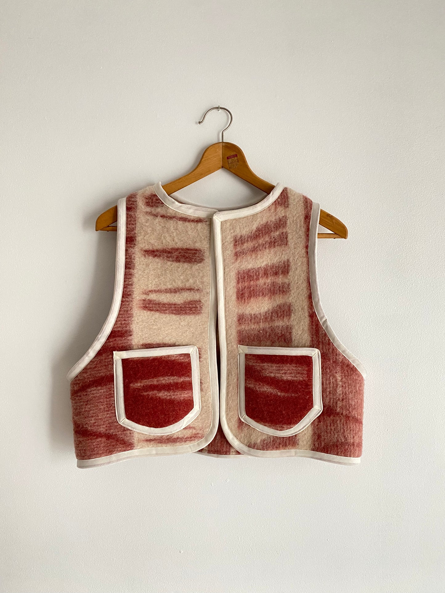 Upcycled Vintage Wool Vest