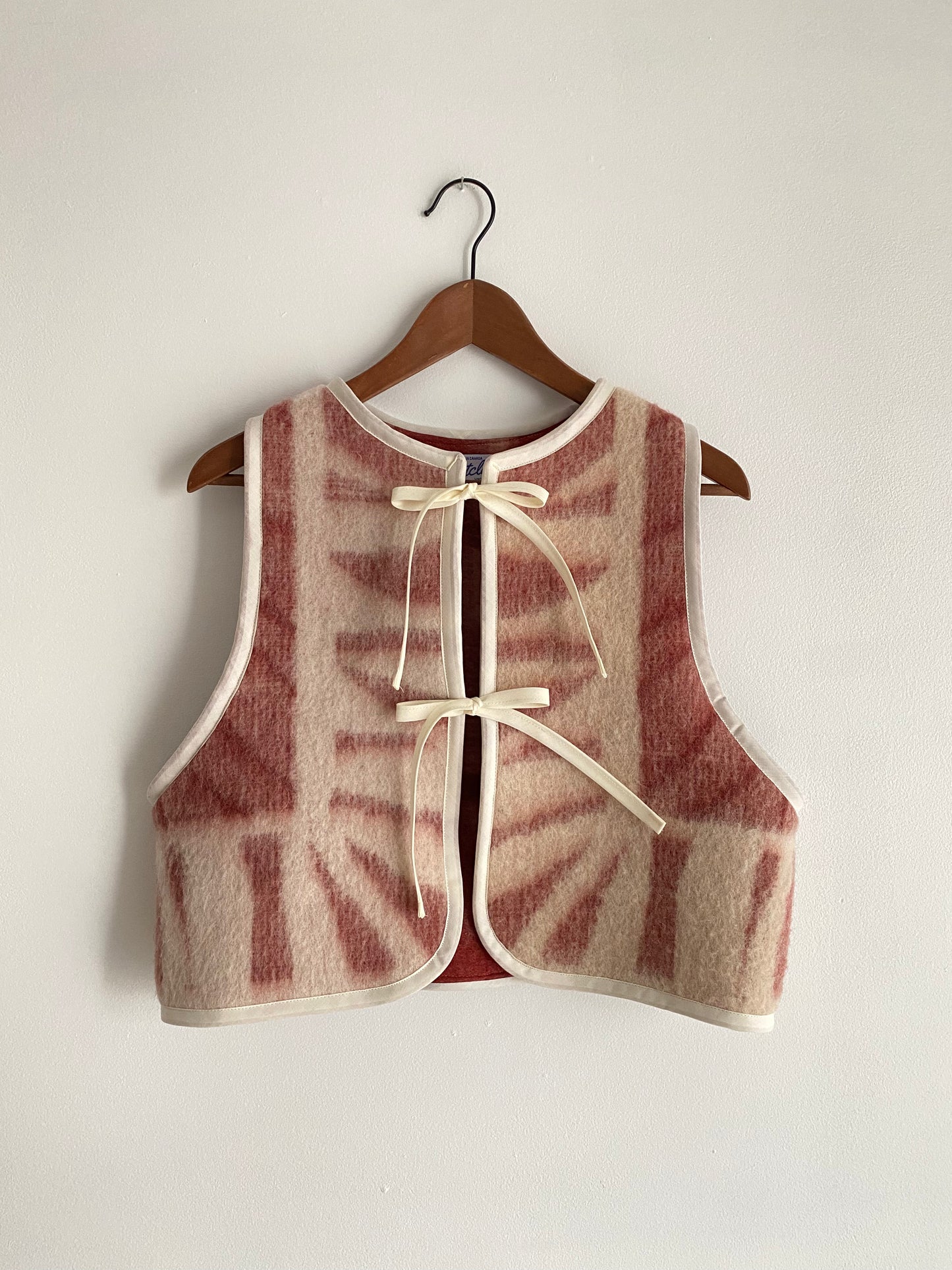 Upcycled Vintage Wool Vest