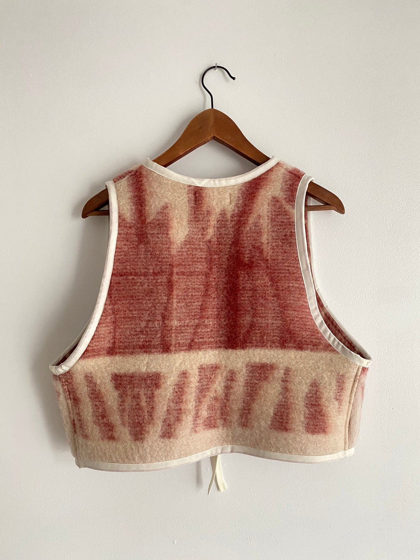 Upcycled Vintage Wool Vest