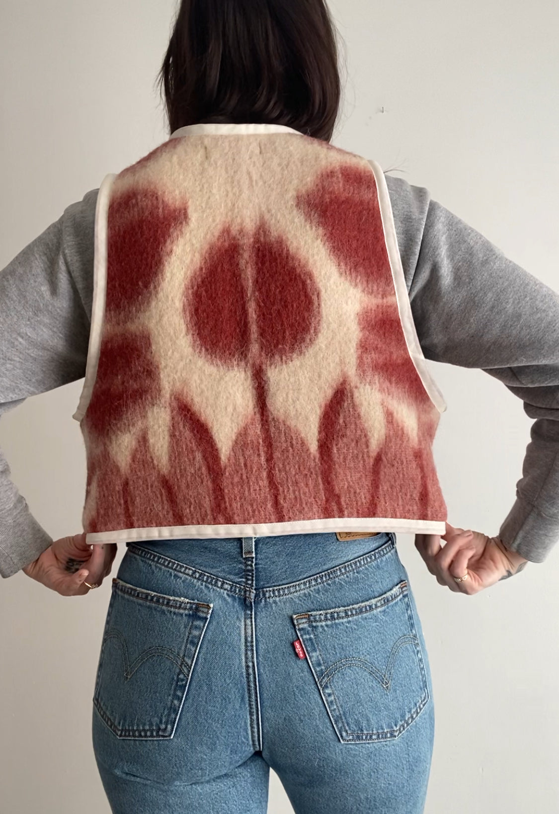 Upcycled Vintage Wool Vest