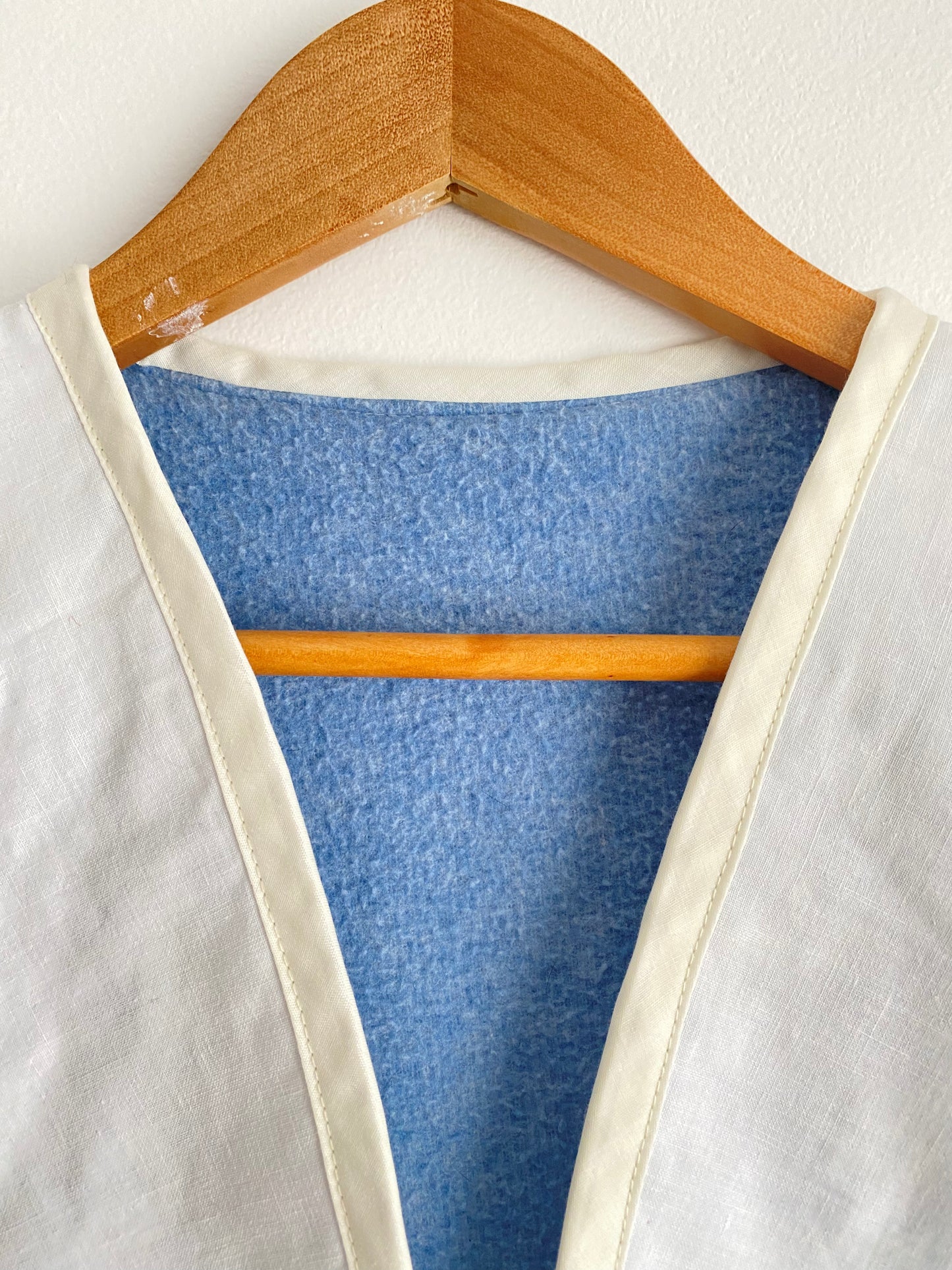 Upcycled Tie-Front Vest