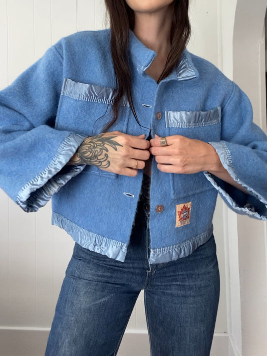 Upcycled Vintage Wool Jacket