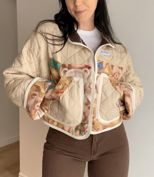 Upcycled Teddy Jacket II