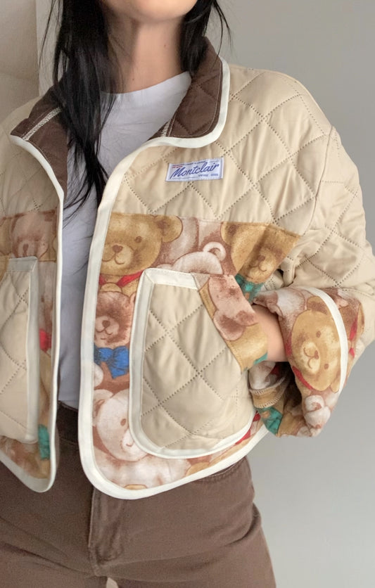 Upcycled Teddy Jacket I
