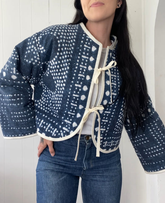 Upcycled Patterned Jacket