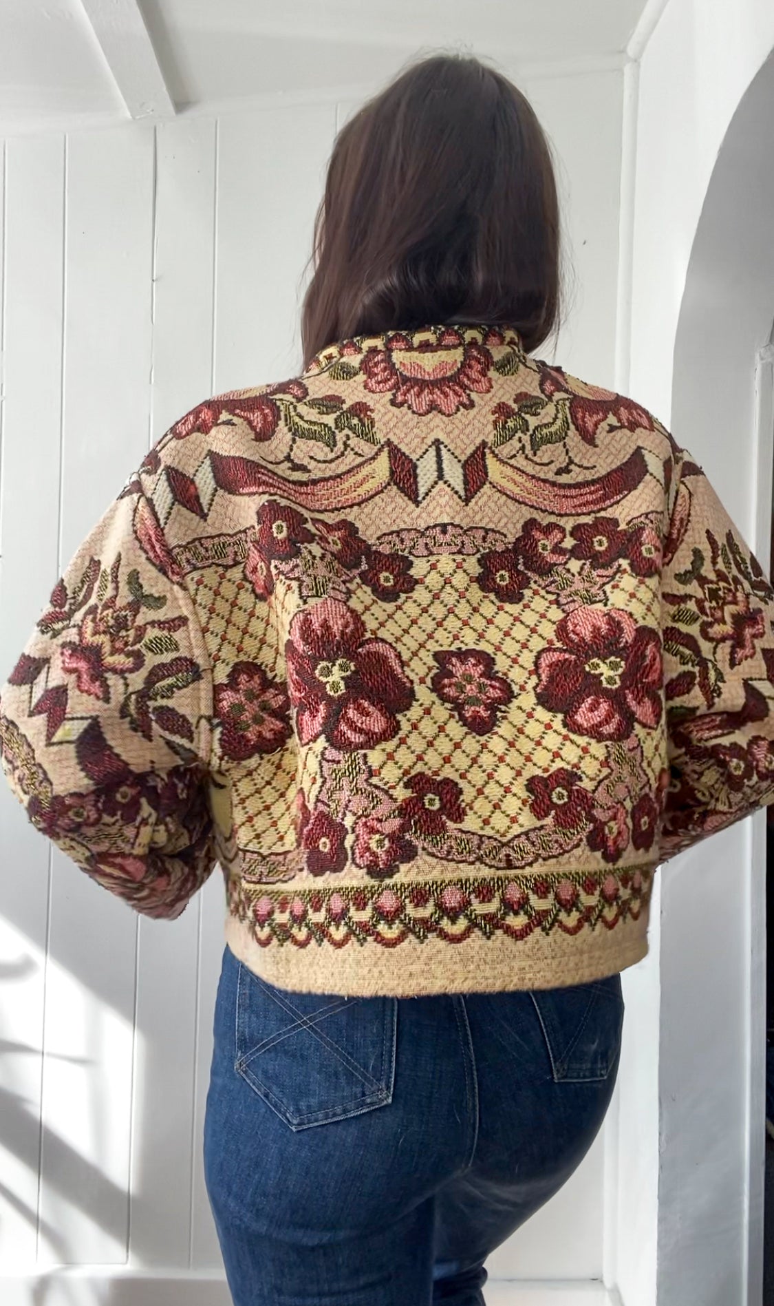 Upcycled Vintage Blanket Coat