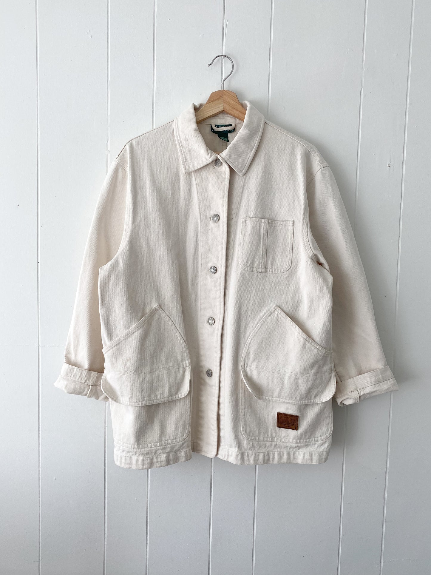 (L) Ralph Lauren Cotton Chore Coat