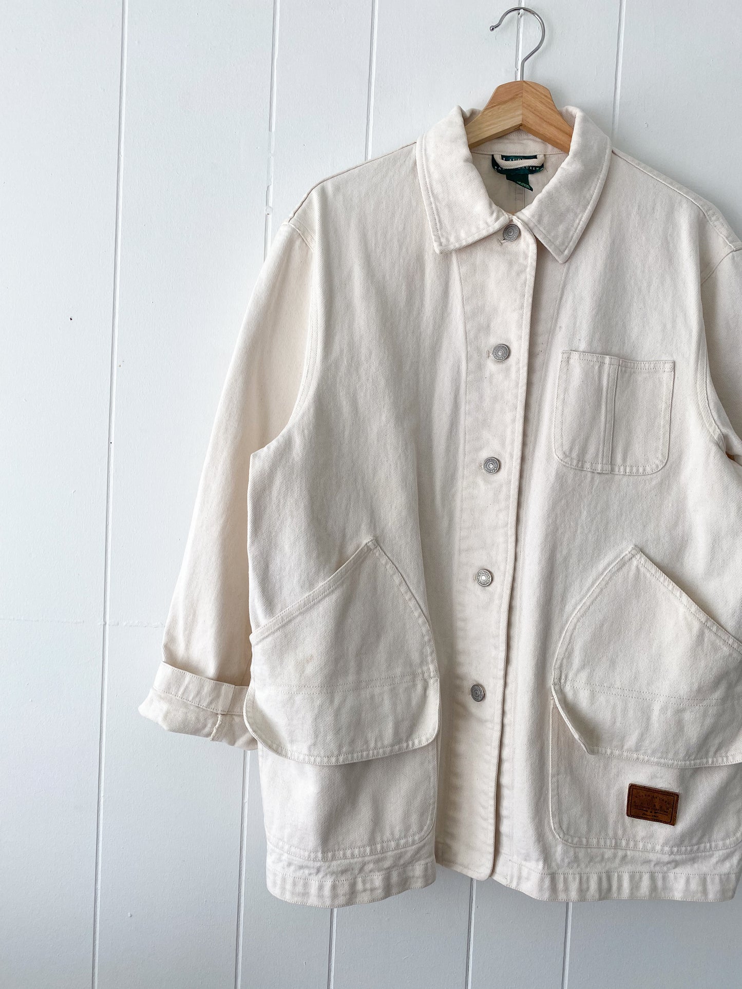 (L) Ralph Lauren Cotton Chore Coat