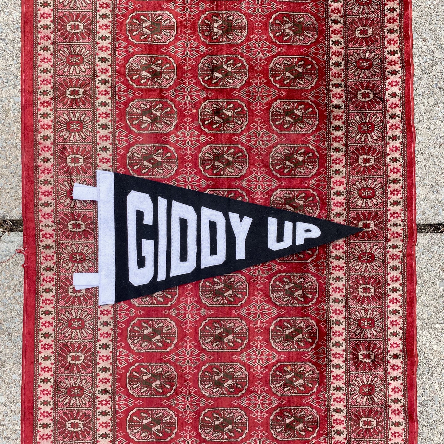 Handmade Pennant | Giddy Up