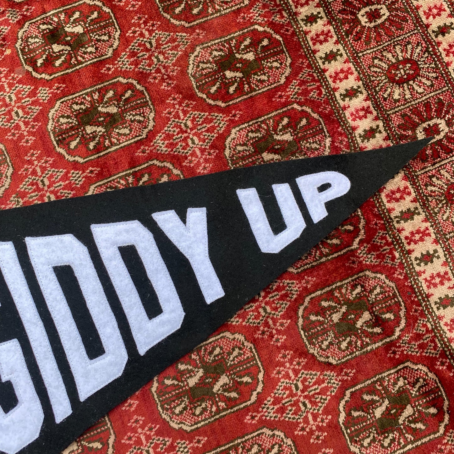 Handmade Pennant | Giddy Up