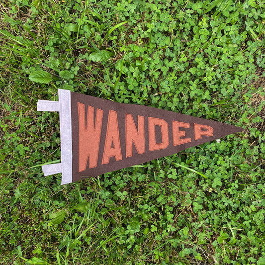 Handmade Pennant | Wander