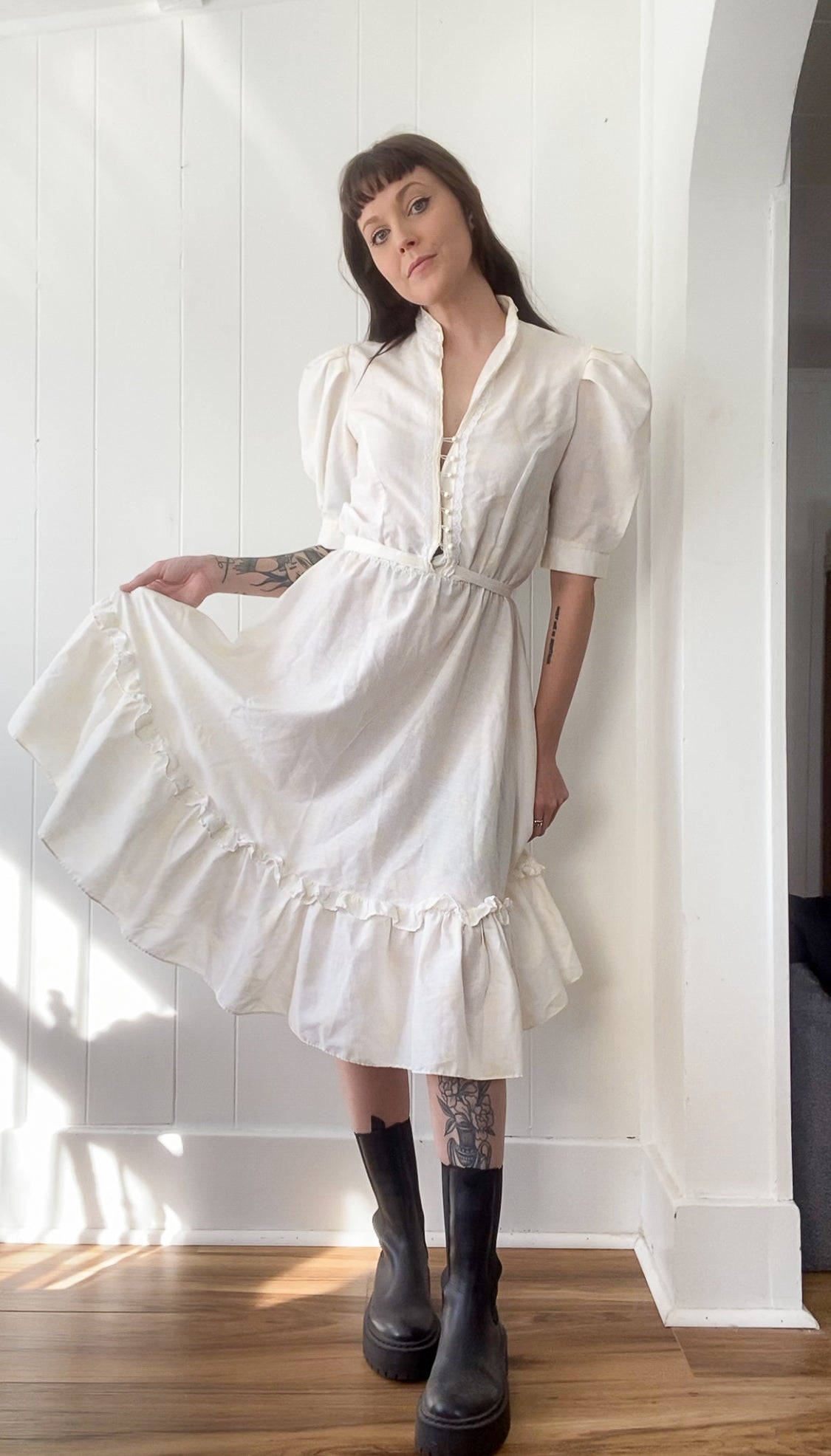 (M) Vintage Prairie Dress