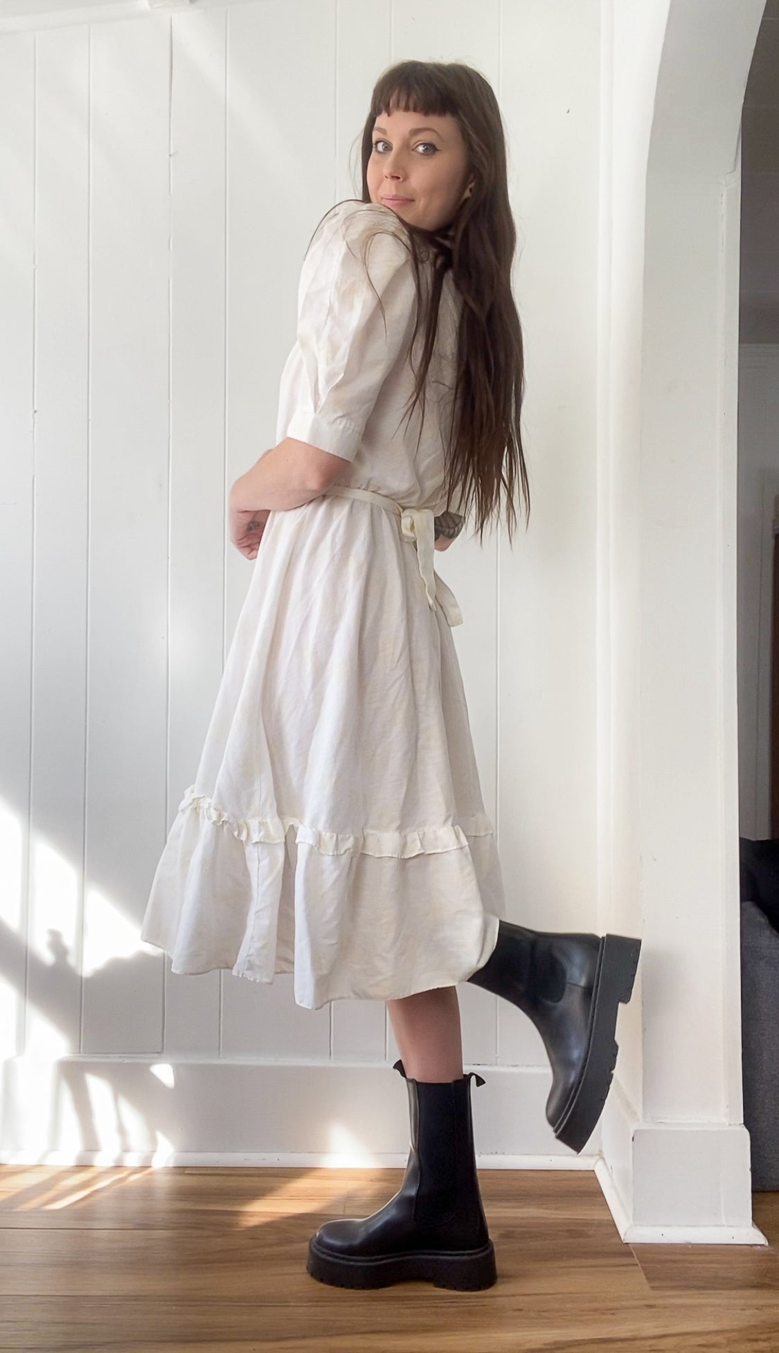 (M) Vintage Prairie Dress