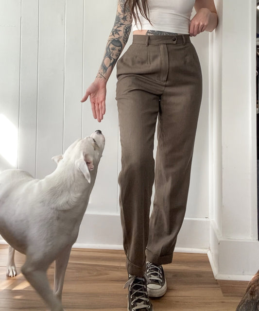 Vintage Wool Trousers