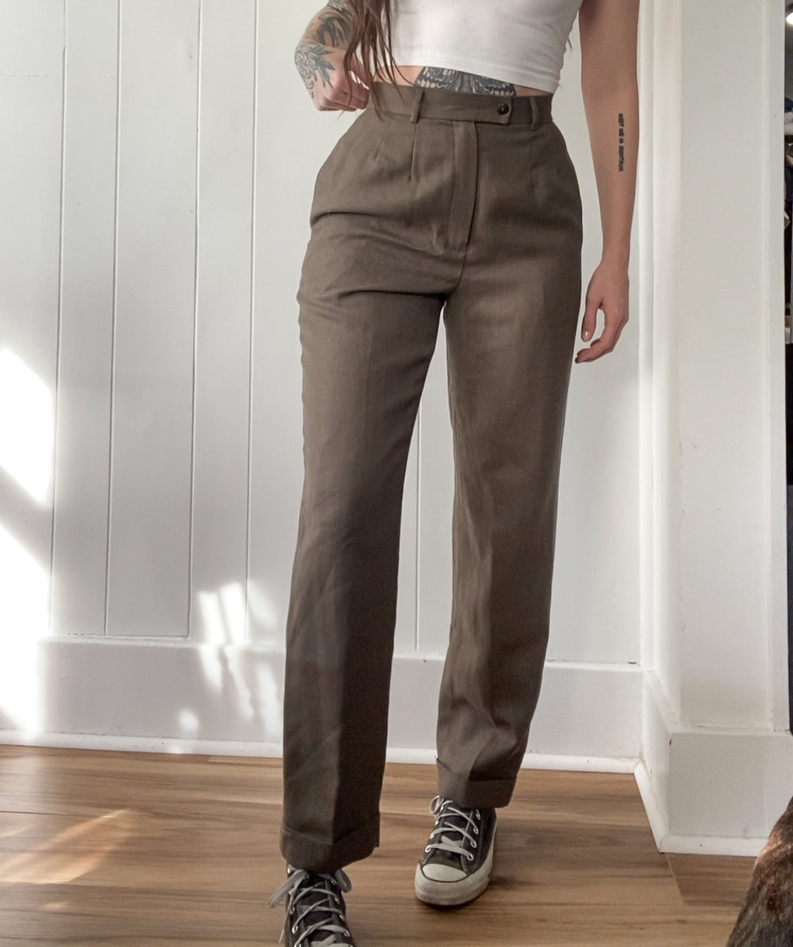 Vintage Wool Trousers