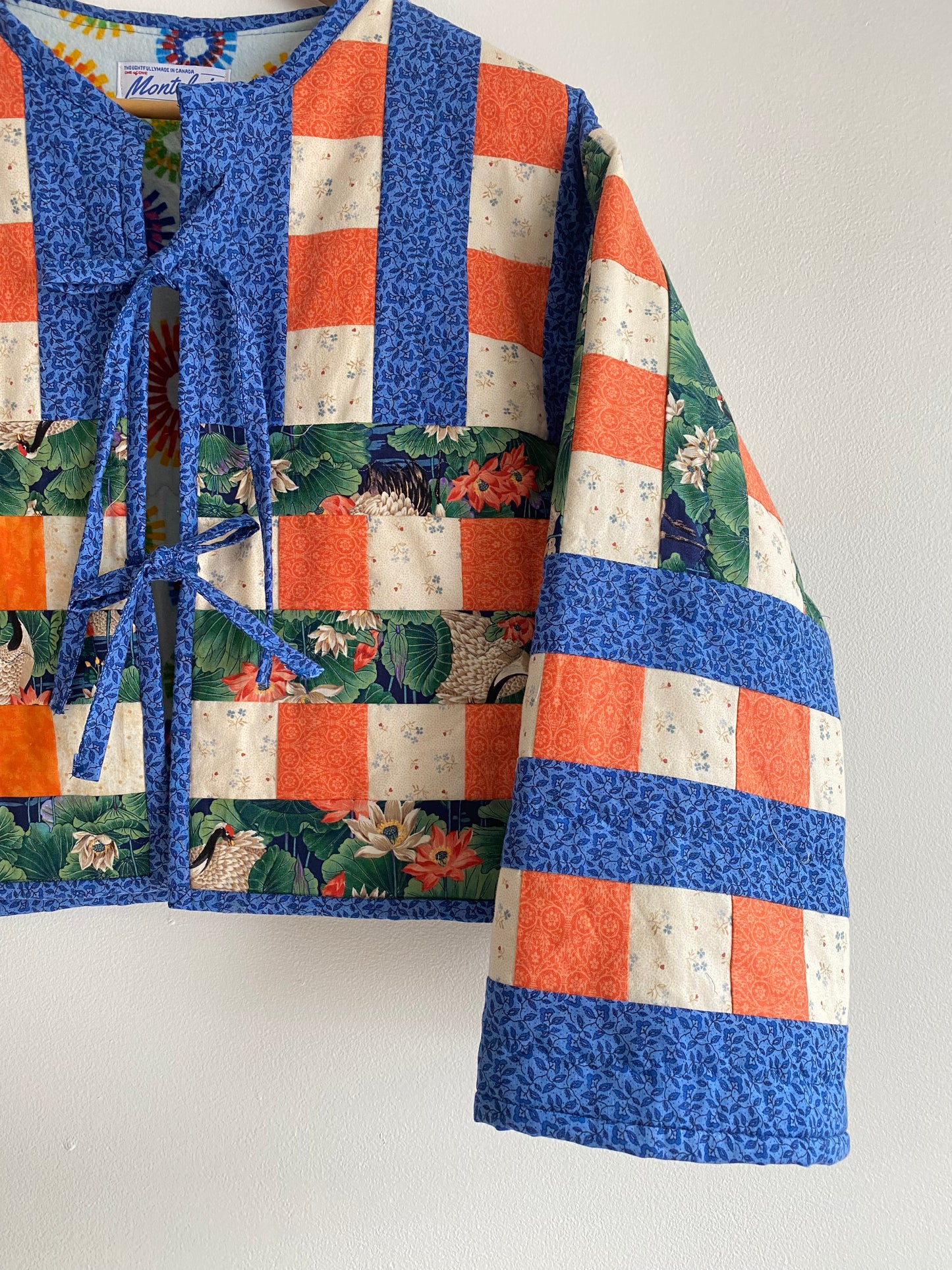 Upcycled Vintage Quilt Jacket