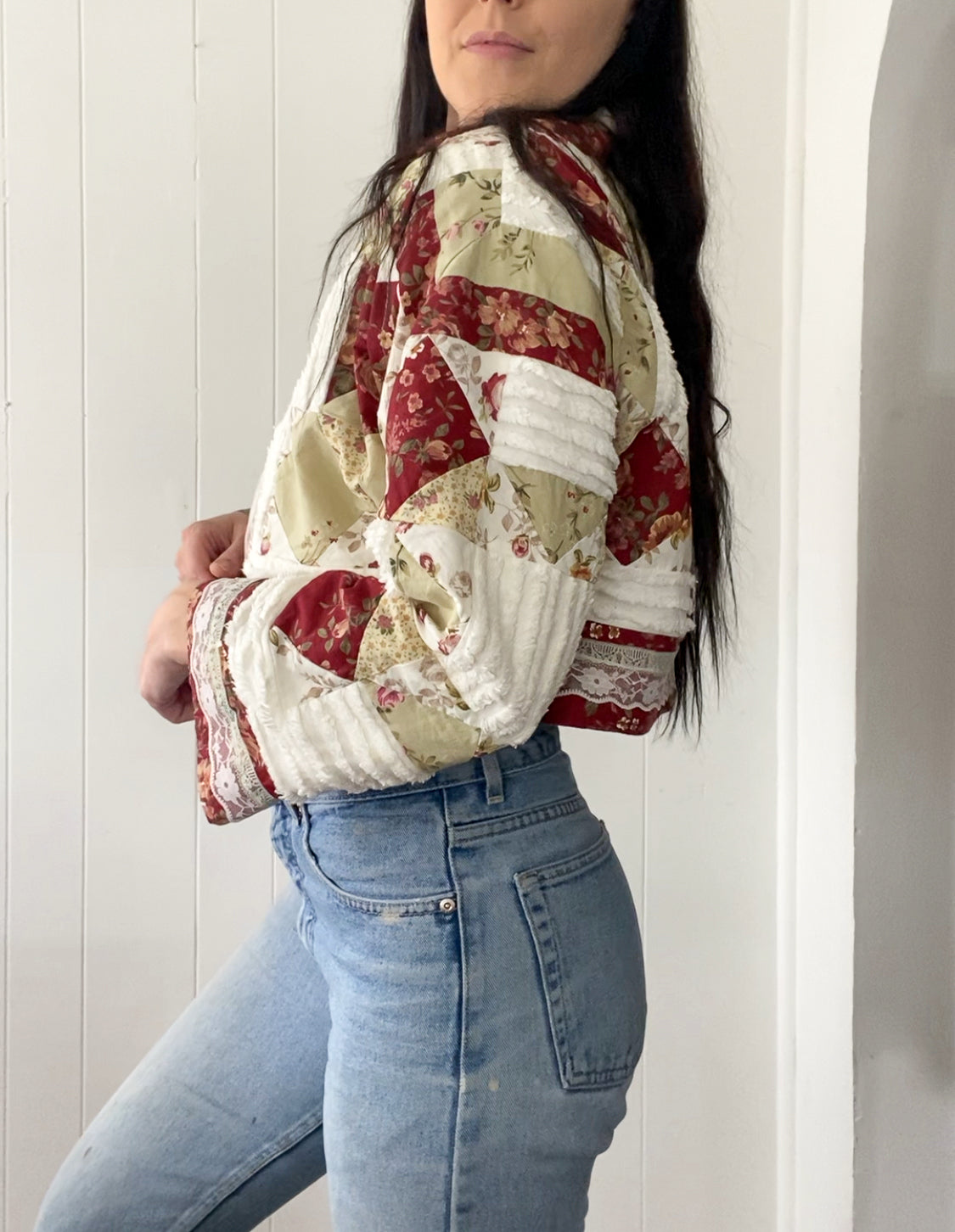 Upcycled Vintage Patchwork Jacket (Lightweight)