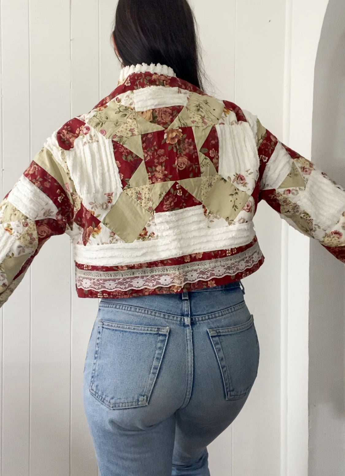 Upcycled Vintage Patchwork Jacket (Lightweight)