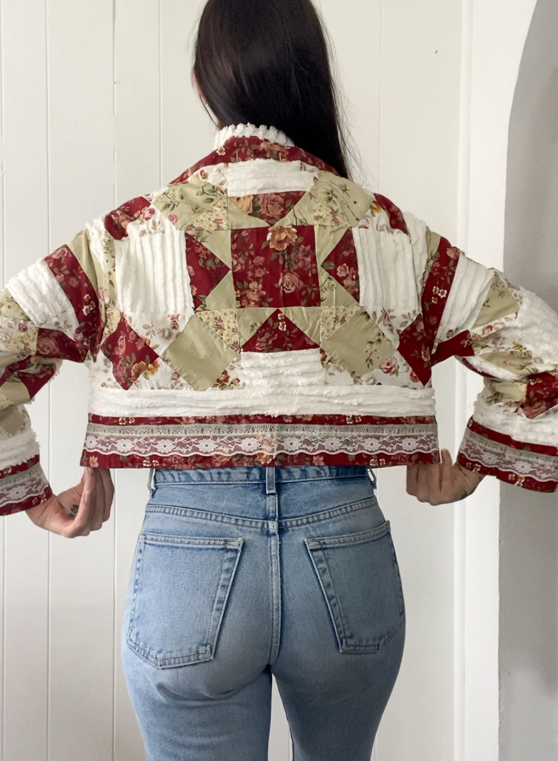 Upcycled Vintage Patchwork Jacket (Lightweight)