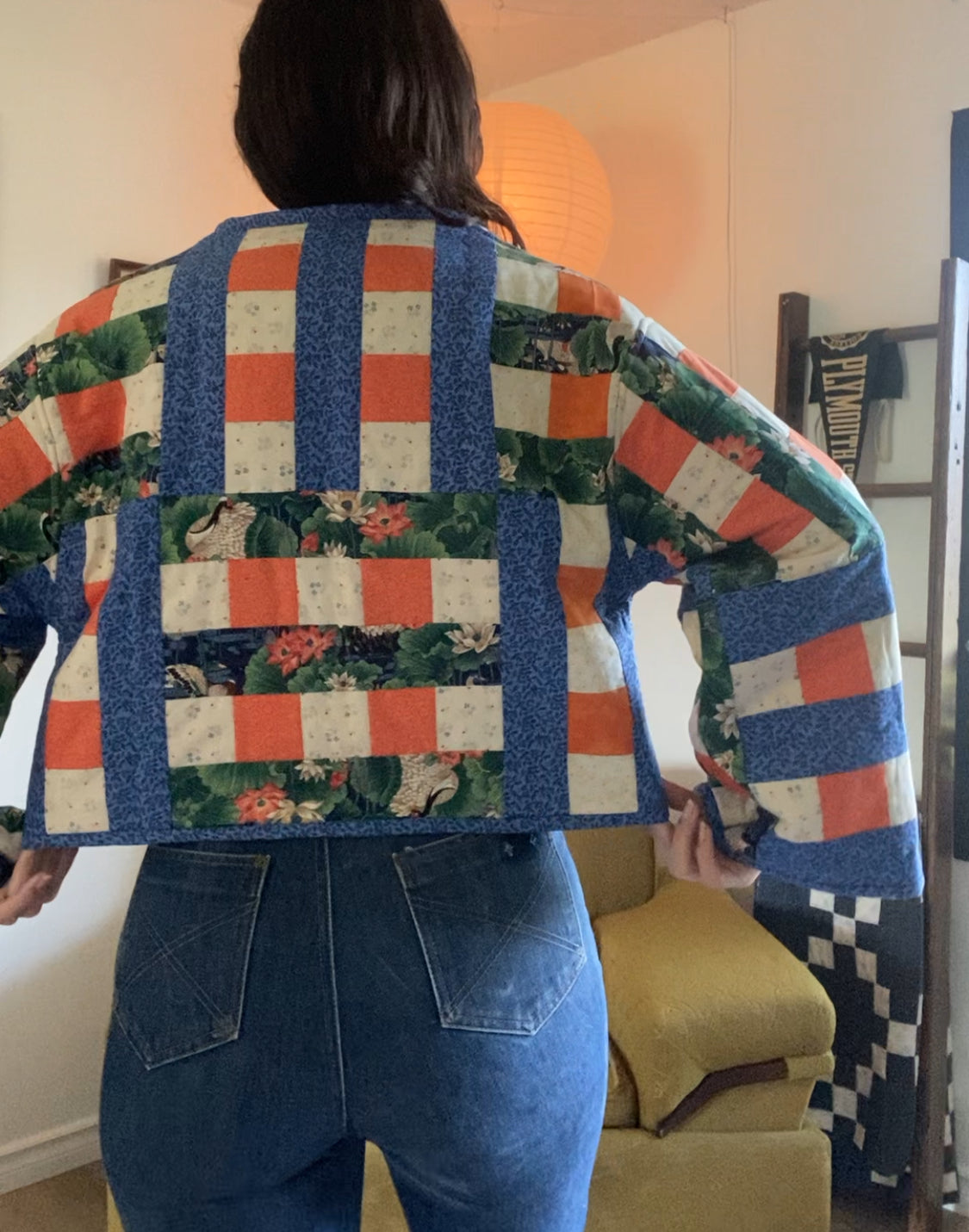 Upcycled Vintage Quilt Jacket