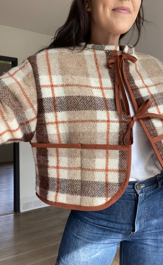 Upcycled Vintage Blanket Coat