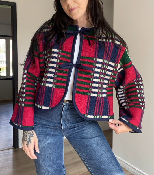 Upcycled Vintage Blanket Coat